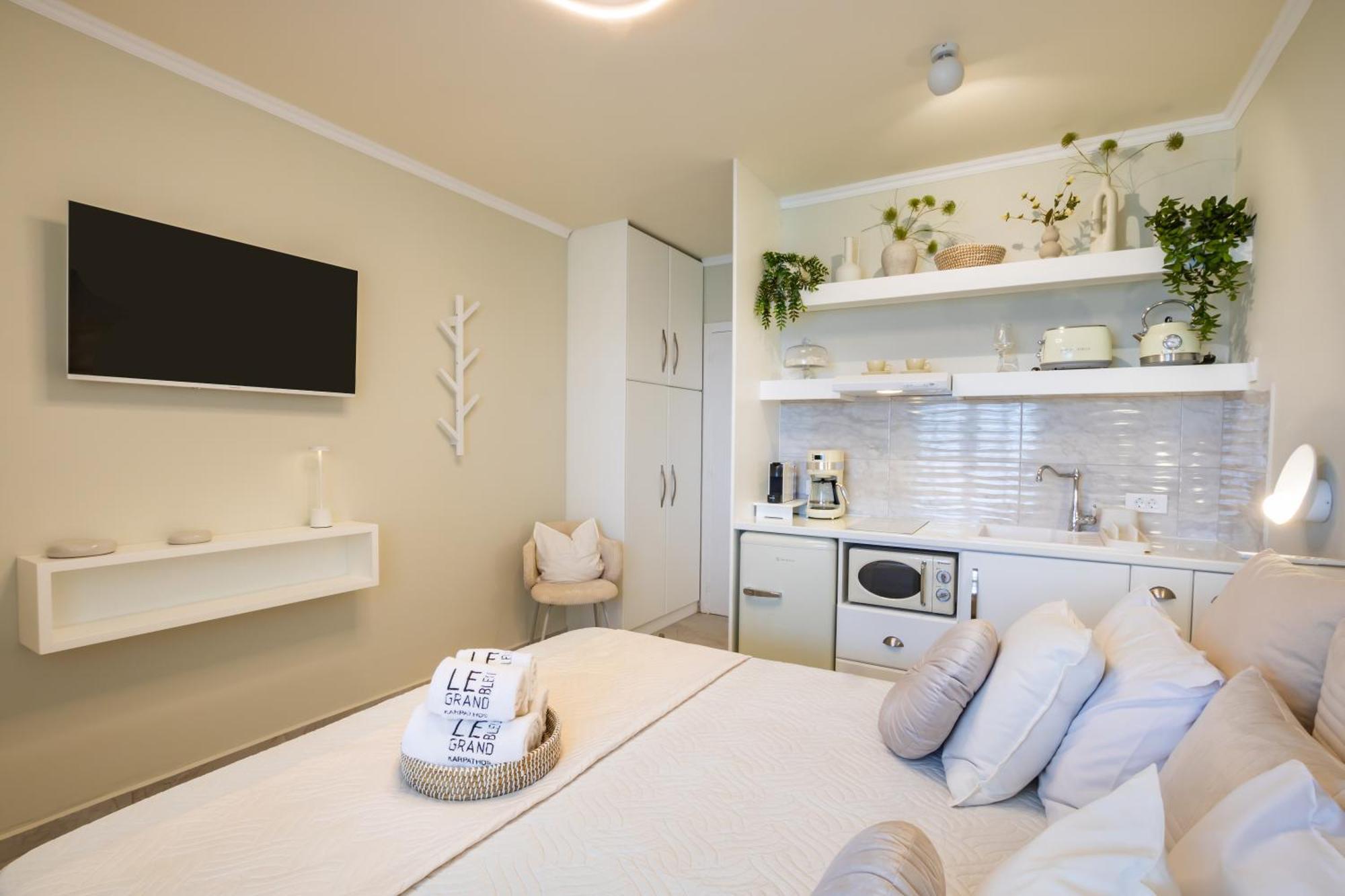 Le Grand Bleu Studios & Apartments Lefkos  Room photo